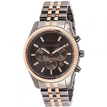 Michael Kors Reloj Cronógrafo para Unisex Adulto de Cuarzo con Correa en Acero Inoxidable MK8561