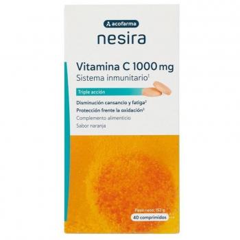 Acofarvital Vitamina C 1000mg 40 Comprimidos Efervescentes