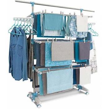 Secadora modular blanca/azul de gran capacidad + 30 accesorios
