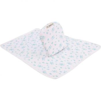 Cojín entrenador cambio de pañal súper absorbente reutilizable Jyoko Blue Skulls