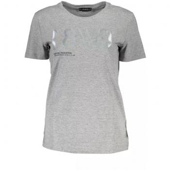 Guess Jeans Gray Cotton Tops & T-Shirt - XS