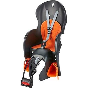 Prophete 5 - Silla Infantil para Bicicleta con cinturón, Color Gris y Naranja