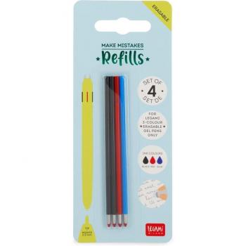 Set 4 Recambios Borrables Erasable Pen Make Mistakes