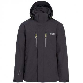 DLX Oswalt Black Jacket for Men, Size 2XL