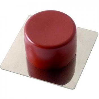 BRINOX - Tope Puerta Adhesivo Marron B90015M