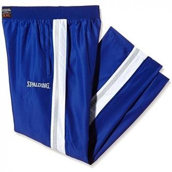 Spalding Teamsport Crunchtime - Pantalones deportivos para hombre, color azul, talla XXXL