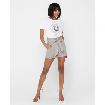 Only - Short de mujer con lazo y detalle de cinturón