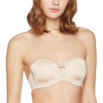 Triumph Women's Beauty-Full Essential Padded Wired Bra with Detachable Straps - Nude Beige