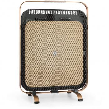 Calefactor Infrarrojo Klarstein HeatPal Marble Blackline 1300W Mármol Aluminio con Termostato