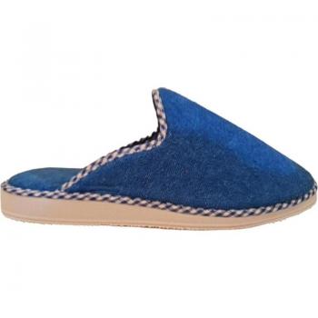 Zapatilla de casa Amoros Zueri abierta cómoda suela Calzado de casa de Mujer GALIANA ZUERI AZUL