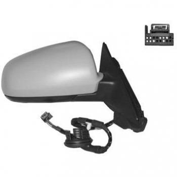 Espejo retrovisor VAN WEZEL 0332808, tipo: espejo retrovisor, características: diseño específico para vehículos, fácil instalación, ajuste manual o eléctrico (dependiendo del modelo), acabado en color negro, cristal convexo para mayor