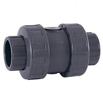 Válvula Antirretorno Cepex PVC 50mm EPDM con 2 Acoples de Pegado