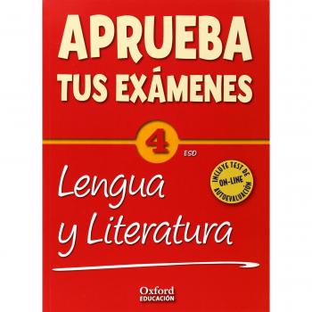 Aprueba tus Exámenes: Lengua Castellana y Literatura 4º ESO Pack: Cuaderno Test 14 - 9788467385939