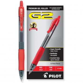 Pilot G2 Retractable Premium Gel Ink Roller Ball Pens