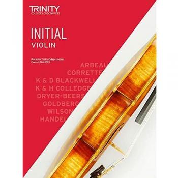 Trinity College London Violin Exam Pieces 2020-2023: Initial Grade