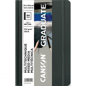 Cuaderno de bocetos CANSON GRADUATE Mixto, 140 x 216 mm