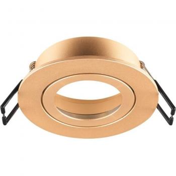Rose Gold Round Ceiling Mounting Ring Cover for Luminaires 1007334