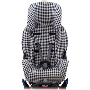 Jyoko Funda para Silla de Coche Klippan Kiss 2 - Protección Duradera Jyoko Vichy