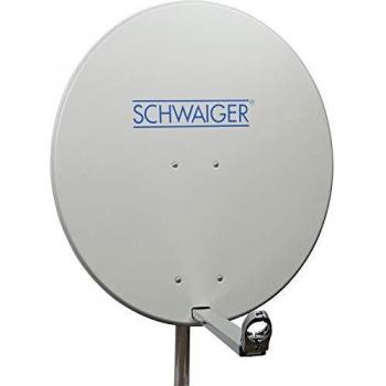 SAT-Spiegel 85cm, Alu Hellgrau