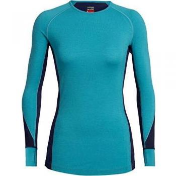 Icebreaker 260 Zone LS Crewe Arctic Teal/Midnight Navy XS