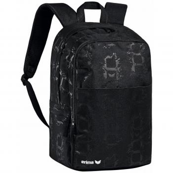 Erima funda Mochila multifunción Negro negro Talla:30 x 22 x 43 cm, 30 Liter