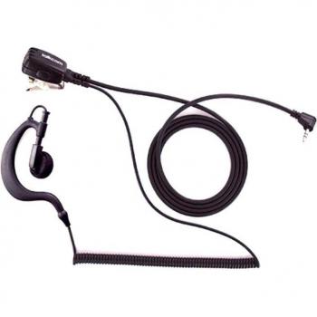 Talkcom FNTN8004 Auricular para Walkie Tipo G con Micro PTT, 100 mW, 72 dB, Color Negro