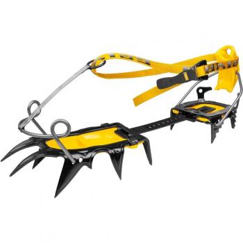 Crampones Grivel G12 Matic Evo - Rutas del Maule, Cramp-O-Matic, color negro y amarillo