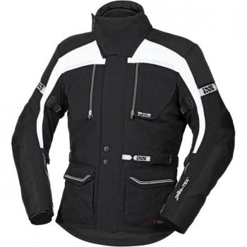 Chaqueta textil para motocicletas iXS Tour Traveller-ST Negro Blanco 3XL