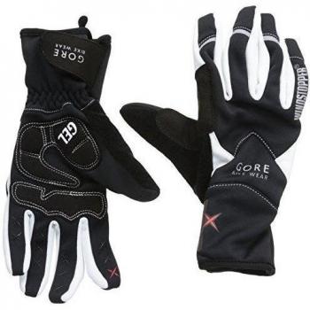 Gore Bike Wear Alp-X 2.0 WindStopper Soft Shell Lady - Guantes de ciclismo para mujer, color negro / amarillo flúor, talla 4