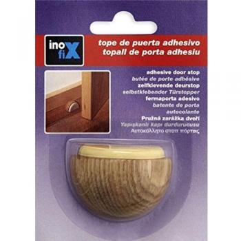 Inofix M258378 - Tope puerta madera adhesivo 2039-8a haya