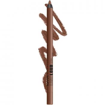 NYX Professional Makeup Line Loud Vegan Contour Lip Pencil with Matt Effect Shade 07 - Total Baller 1.2 g
