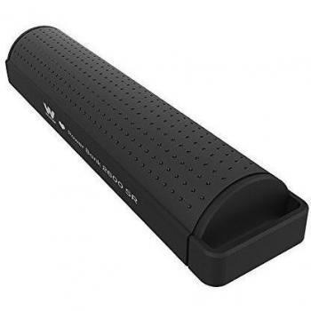 Woxter Power Bank 2600 SR - Alimentador portátil compatible con smartphones, tablets, reproductores MP3 y dispositivos USB, color negro