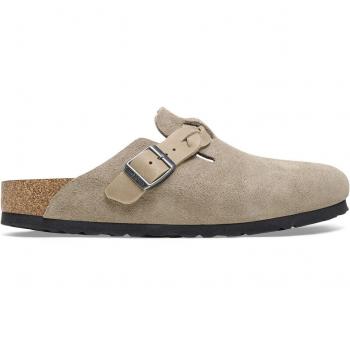Birkenstock Boston Braided Suede Women's Leather Clogs