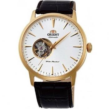 Orient Reloj Analógico para Unisex Adultos de Automático con Correa en Cuero FAG02003W0