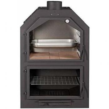 Chimenea metálica con horno Ferlux modelo Forno 60