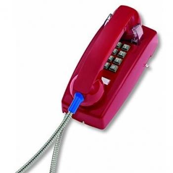 255447ARC20M Wall Phone w/Armored Cord