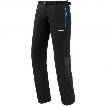 TRANGO Llanz - Pantalón Largo para Mujer, Color Negro, Talla 2XL