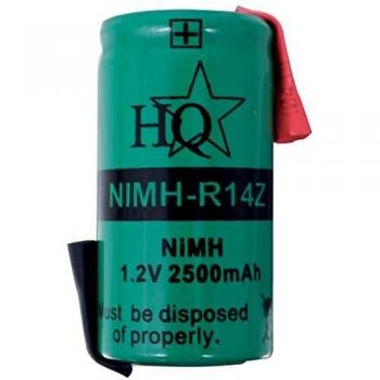 HQ NIMH-R14Z Níquel Metal hidruro 2500mAh 1.2V batería Recargable - Batería/Pila Recargable