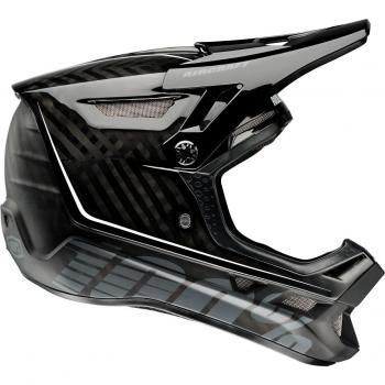 100 Percent Aircraft DH Helmet MIPS-Raw 2-MD, Adultos Unisex, Negro, Estandar