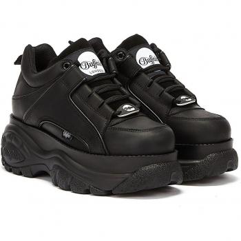 Buffalo 1339-14 Women's Sneakers - Black, Rubber, Size UK 6.5
