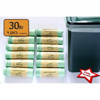 20 litros urba residuos de alimentos luxtons plus 12 rollos