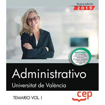 Administrativo. Universitat de València. Temario. Vol.I: 1