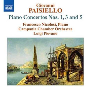 Conciertos Piano 1,3 Y 5 -Piovano- - Campania Chamber Orchestra Francesco Nicolosi Luigi Piovano