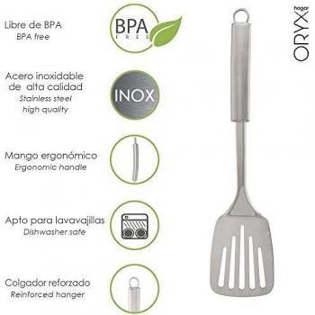 ORYX 5076023 Rasera Cocina Acero Inoxidable 7,5 x 35,5