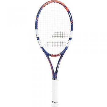 Babolat Pulsion 102 Strung Raquetas de Tenis, Hombre, Azul / Rojo / Blanco, 2