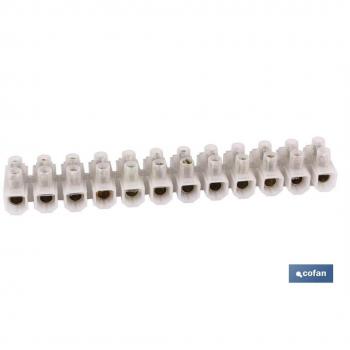 Regleta conexión blanca (10mm)