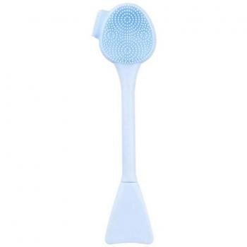 Ilū Blue Silicone Facial Cleansing Brush