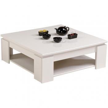 Mesa de centro GENEVA Doble tapa Blanco
