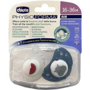 Chicco Physioforma Air Chupete Luminoso 16-36M 2uds
