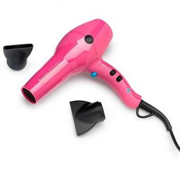 Secador de Pelo Diva Pro Styling Rapida 4000 Pro Magenta, Color Fucsia - 2200W (110℃), Incluye 2 Boquillas